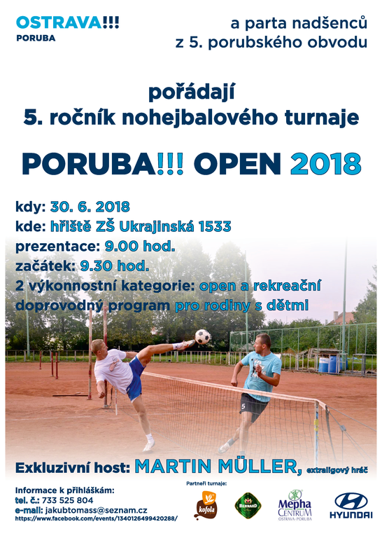Poruba!!! Open se koná už popáté