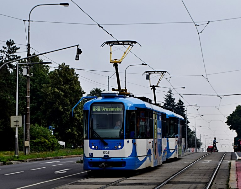 Uzavírka ulice 17. listopadu