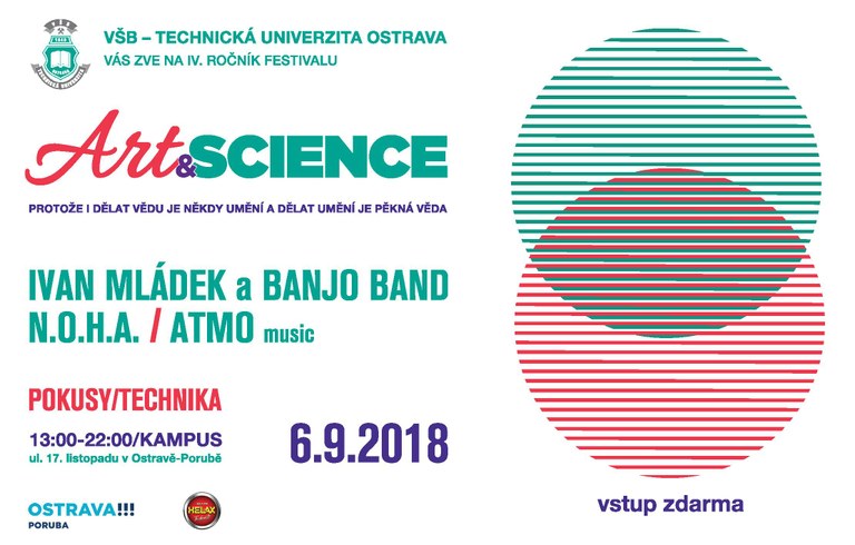 VŠB-TUO zve na festival Art & Science