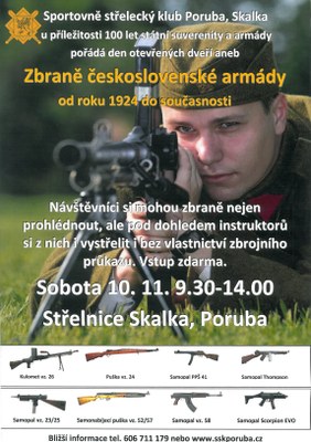 Den otevřených dveří ve střelnici Skalka