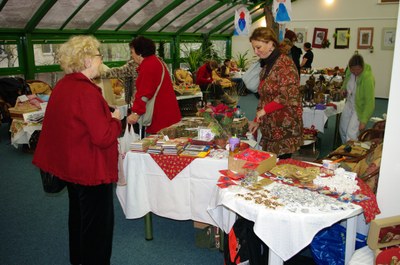 Vánoční jarmark v domě s pečovatelskou službou