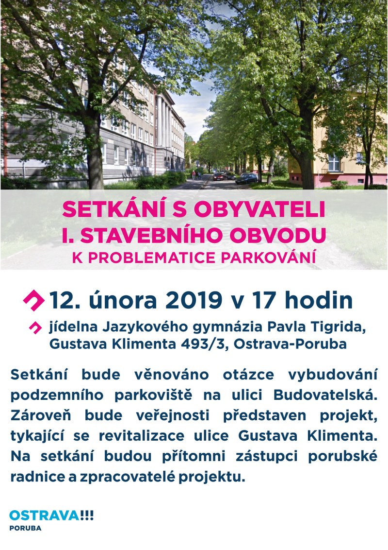 Setkání s obyvateli prvního porubského obvodu