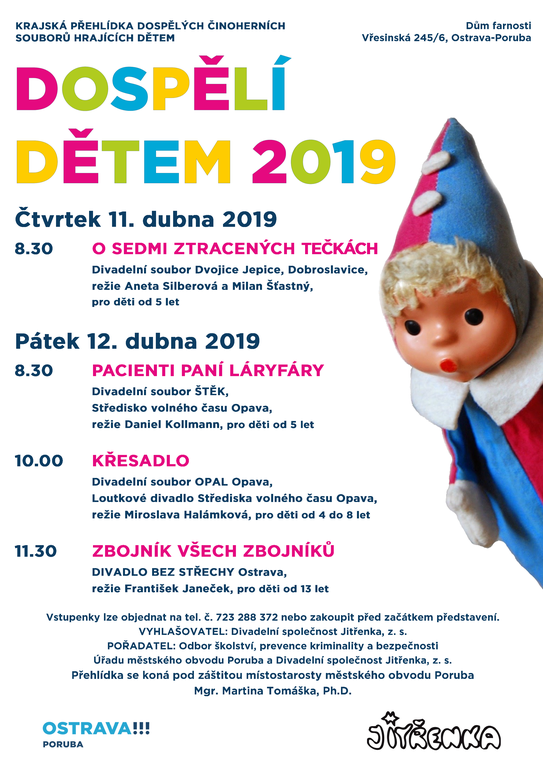 Dospělí zahrají dětem