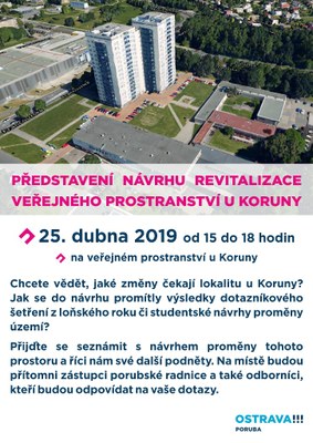 Představení návrhu na proměnu prostoru u Koruny