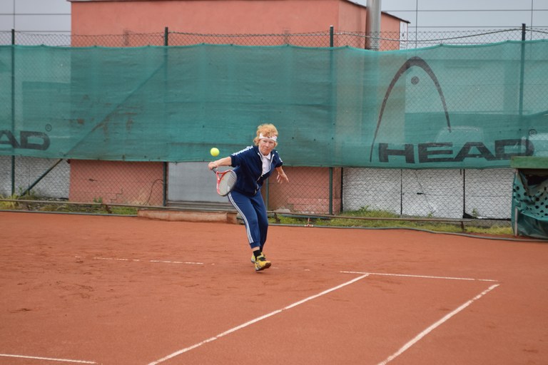 Tenisový turnaj otevřel Sportovní hry seniorů