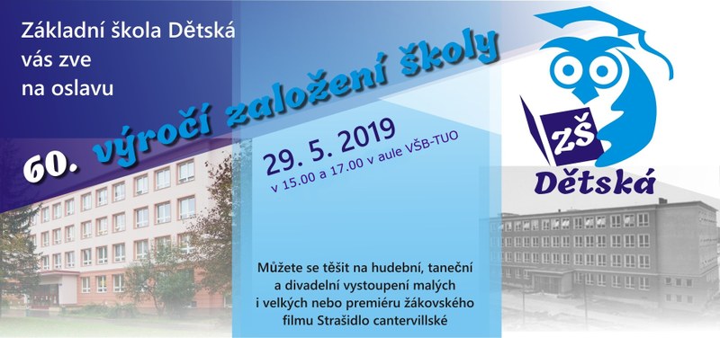 Základní škola Dětská slaví šedesátiny