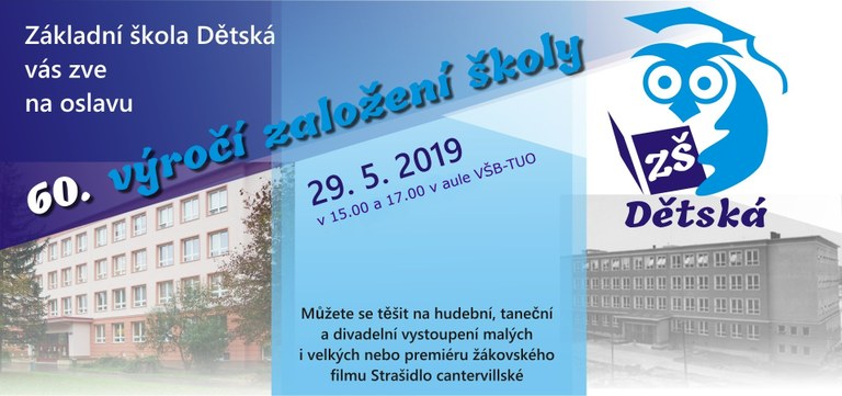Základní škola Dětská slaví šedesátiny