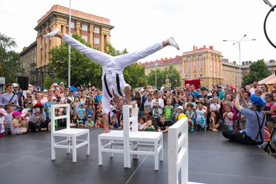 Festival nového cirkusu a pouličního divadla bude v Porubě 7.–9. června. Foto: Jiří Birke