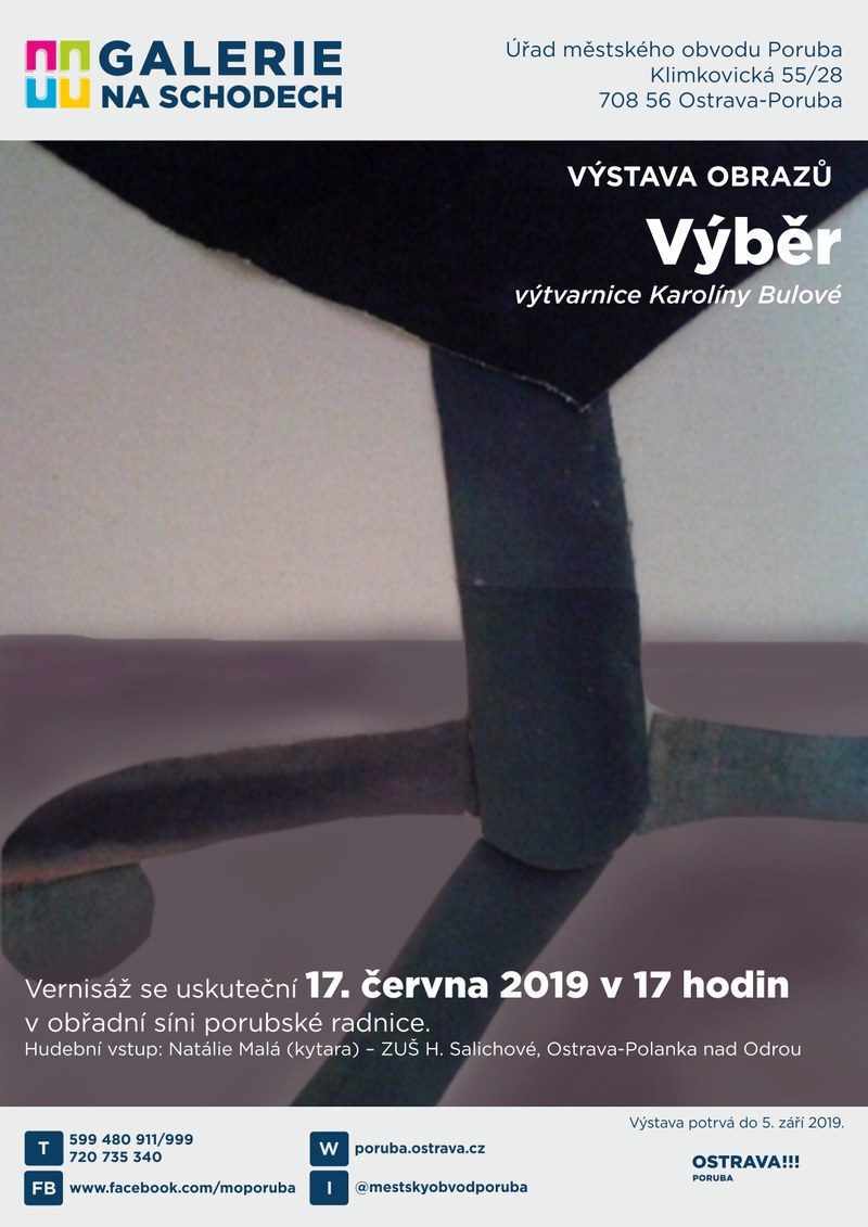 V Galerii na schodech budou k vidění obrazy mladé výtvarnice