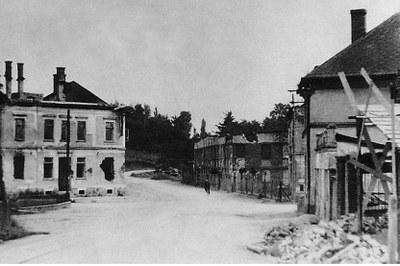 Vybombardovaná Poruba. Foto: archiv ÚMOb Poruba