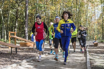 V porubském lesoparku byl otevřen speciální běžecký okruh