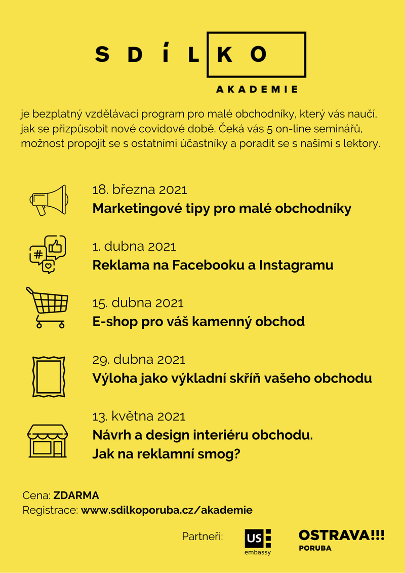 Sdílko akademie chce pomoci obchodníkům