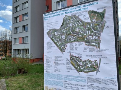 Návrhy úprav jsou k vidění u nákupních středisek Duha a na Pavlouskově ulici. Foto: ÚMOb Poruba