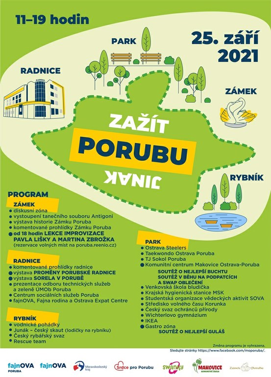 Sousedská slavnost, Den parku i den otevřených dveří: vše 25. září
