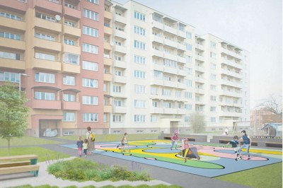 Vítězný návrh 5. ročníku participativního rozpočtu Zelená Porubě s názvem Duhové hřiště se začně stavět v nejbližších dnech.