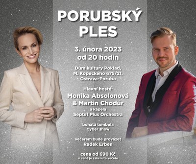 Porubský ples se vrací do Pokladu