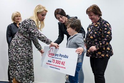 Díky dárcům pojede šestiletý Matěj na speciální rehabilitace. Foto: Jiří Birke