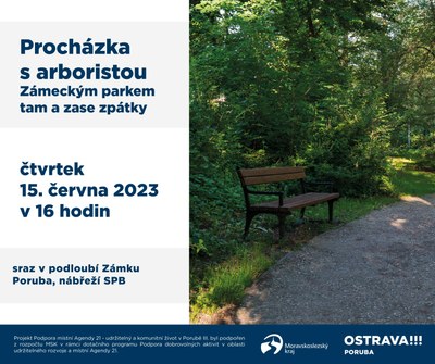 Zámeckým parkem s arboristou