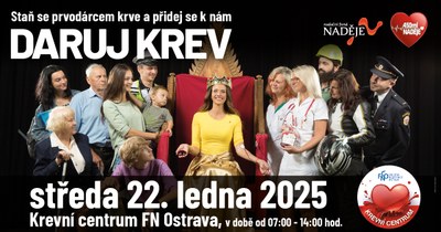 Projekt láká prvodárce krve