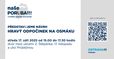 Naše Poruba!!! – Tři finálové projekty budou představeny