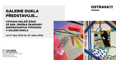 Galerie Dukla očima dětí: porubští školáci představí vlastní koláže