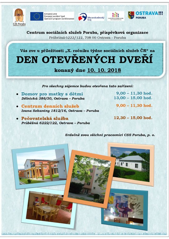 Centrum sociálních služeb se otevře veřejnosti