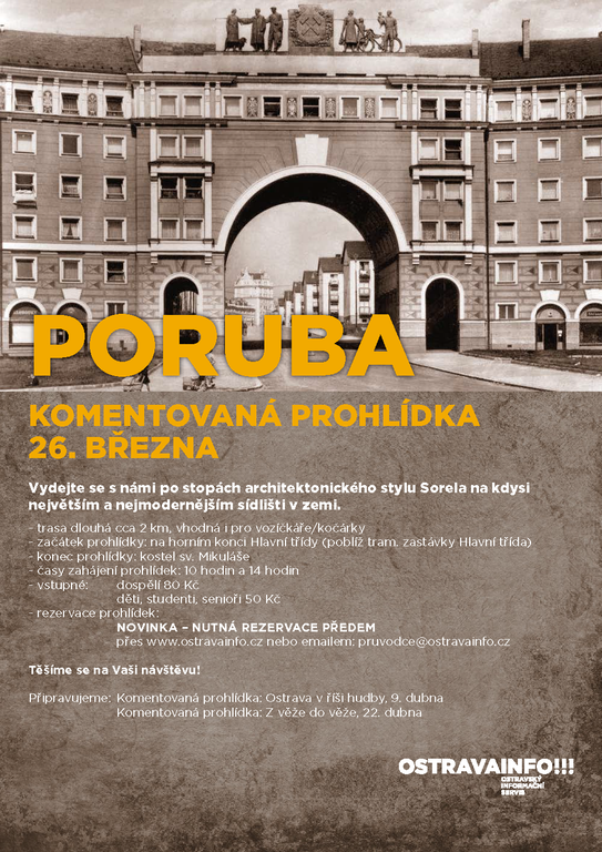 Chcete lépe poznat Porubu? Přijďte na komentovanou prohlídku