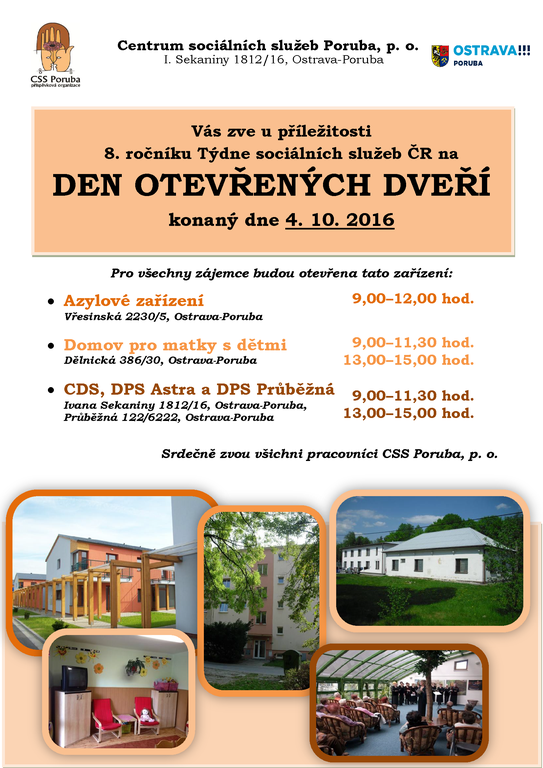 Centrum sociálních služeb se představí veřejnosti