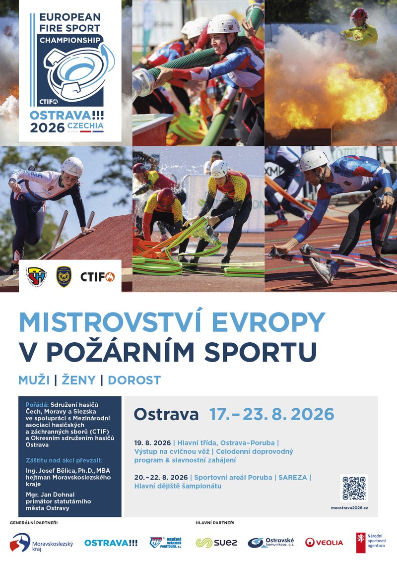 Evropská elita požárního sportu míří do Poruby