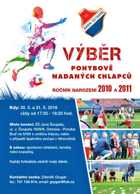 FC Baník hledá malé fotbalisty