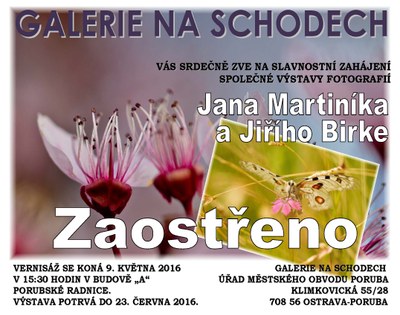Galerie na schodech zve na vernisáž