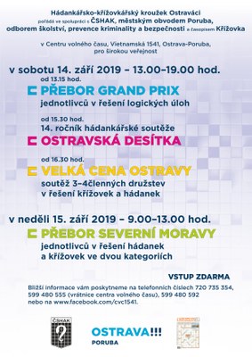 Hádanky, křížovky i logické úlohy v centru volného času