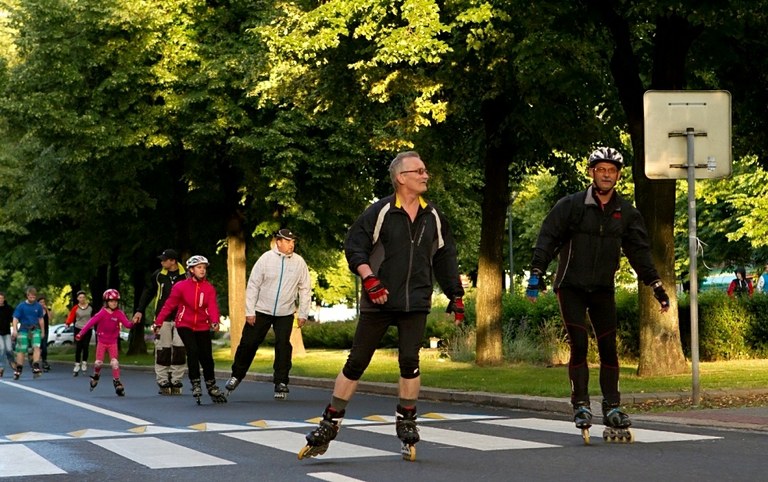 Hlavní třída bude otevřena bruslařům