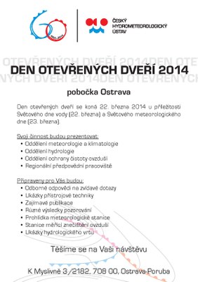 Hydrometeorologický ústav se otevře veřejnosti
