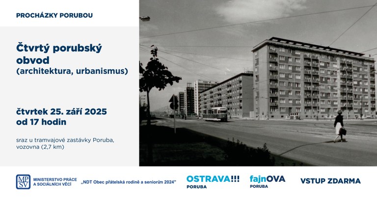 Komentovaná procházka čtvrtým porubským obvodem