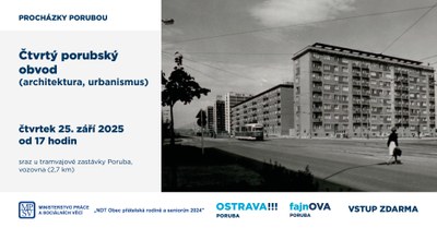 Komentovaná procházka čtvrtým porubským obvodem