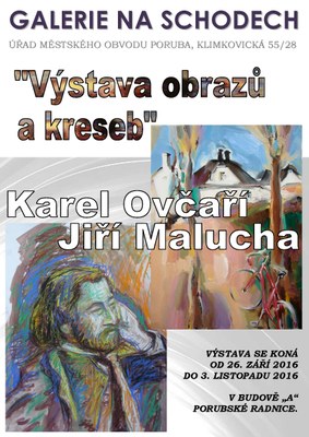 Kresby a obrazy v radniční galerii