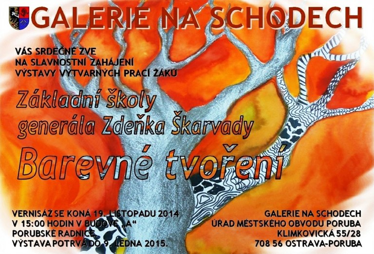 Kresby žáků zdobí galerii porubské radnice