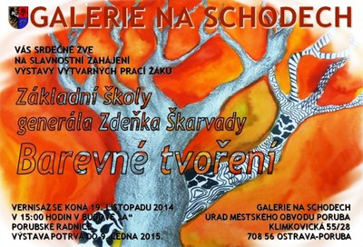Kresby žáků zdobí galerii porubské radnice