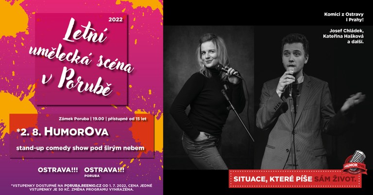 Letní uměleckou scénu zakončí HumorOva