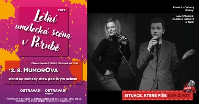 Letní uměleckou scénu zakončí HumorOva