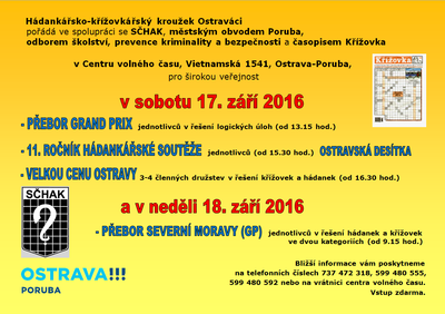 Luštíte rádi křížovky či logické úlohy? Přihlaste se do soutěže