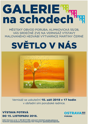 Malované hedvábí v radniční galerii