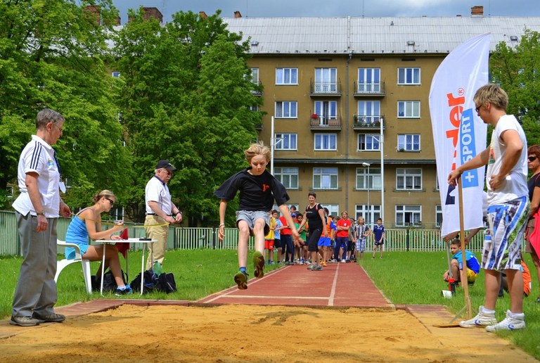 Na Kinderiádě závodily tři stovky dětí