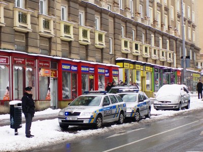 Nález dělostřelecké munice na Hlavní třídě