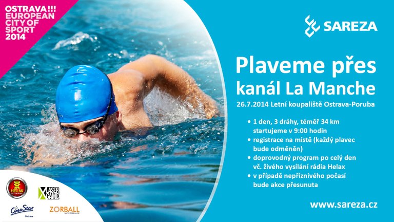 Ostrava poplave přes kanál La Manche