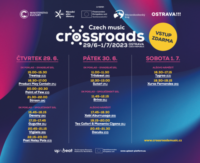 Czech Music Crossroads nabídne hudbu nejen z Česka 