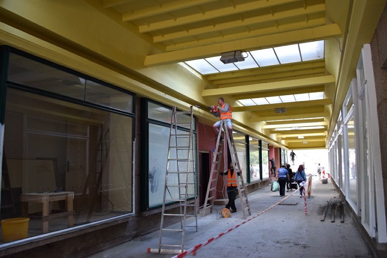 Pasáž i předprostor Dukly prochází výraznou proměnou