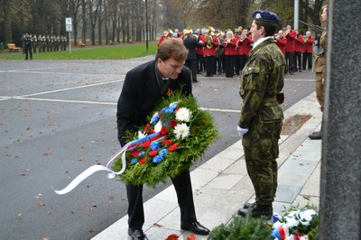 Poruba uctila válečné veterány