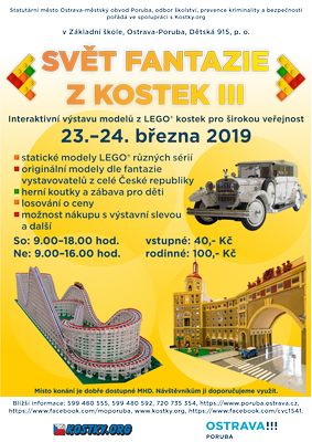 Přijďte s dětmi do Světa fantazie z kostek